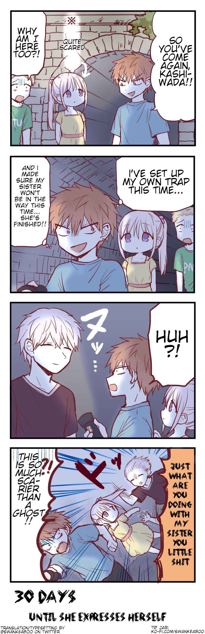 Page 1 Chapter 70 100-nichigo ni Kao ni Deru Kashiwada-san