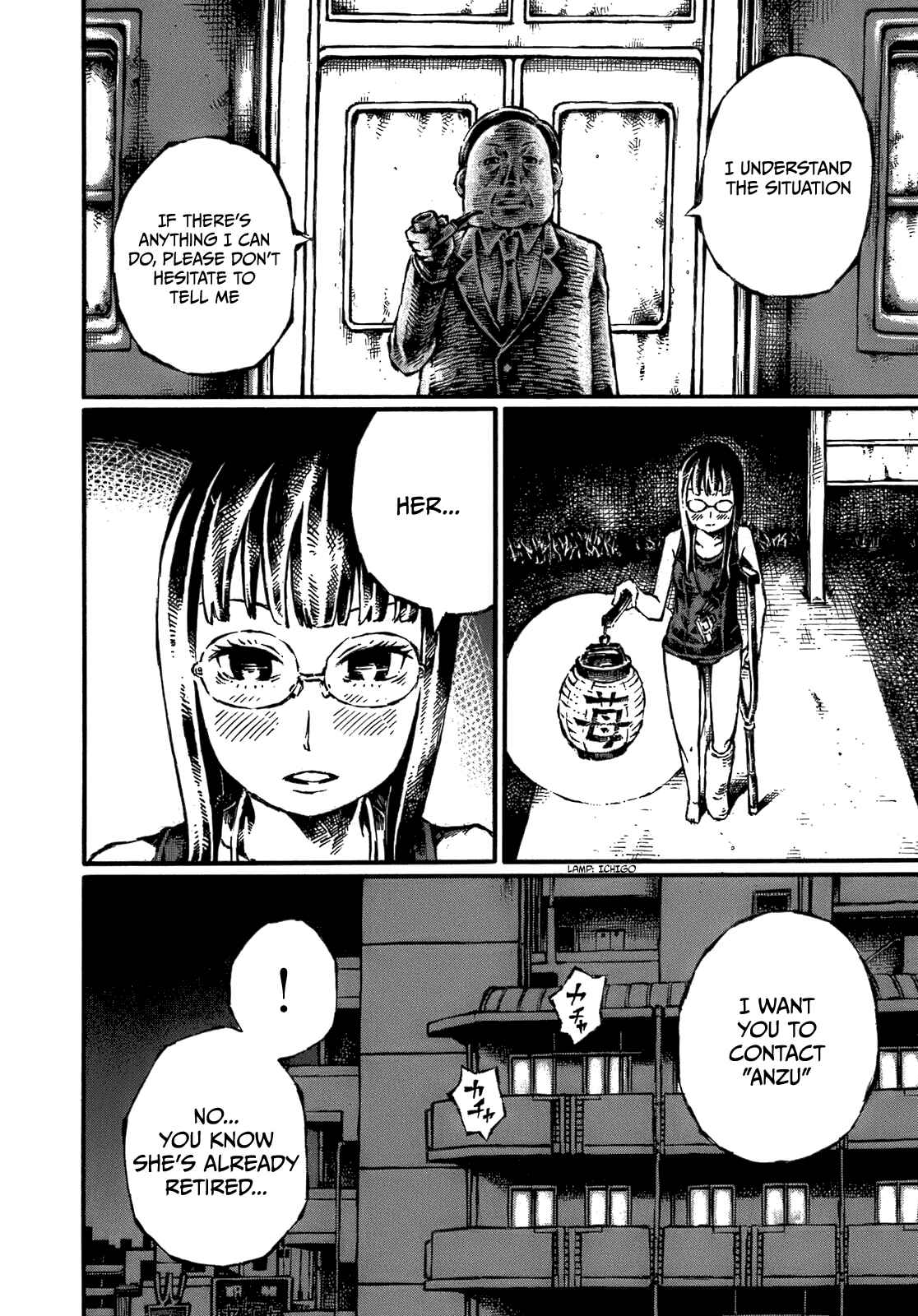 Page 13 Chapter 8 Blood Diver Ringo and the Fishbowl Man