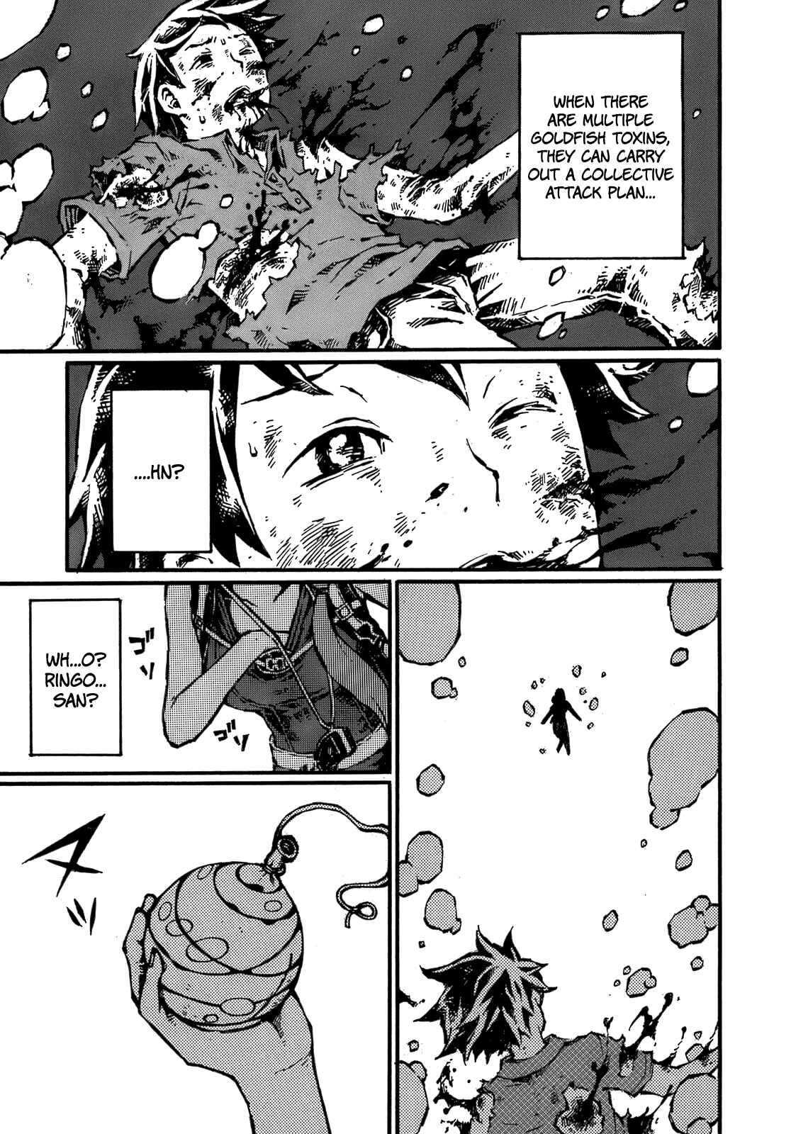 Page 20 Chapter 8 Blood Diver Ringo and the Fishbowl Man