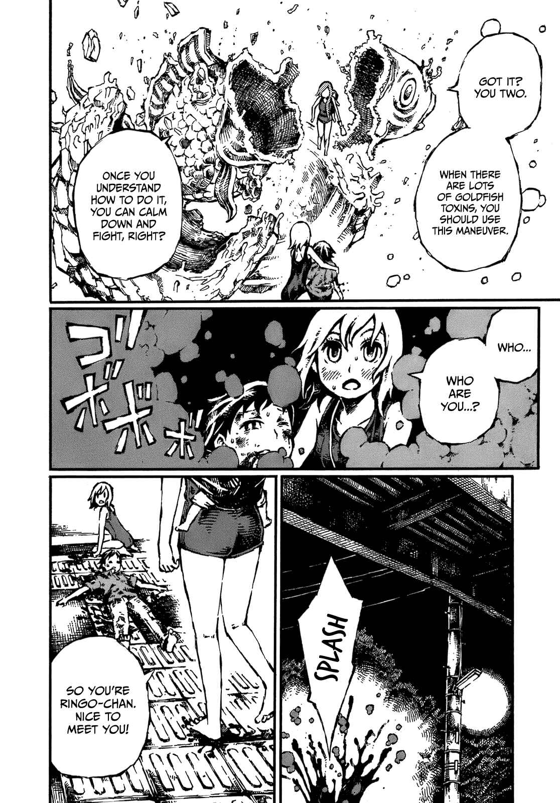 Page 4 Chapter 9 Blood Diver Ringo and the Fishbowl Man