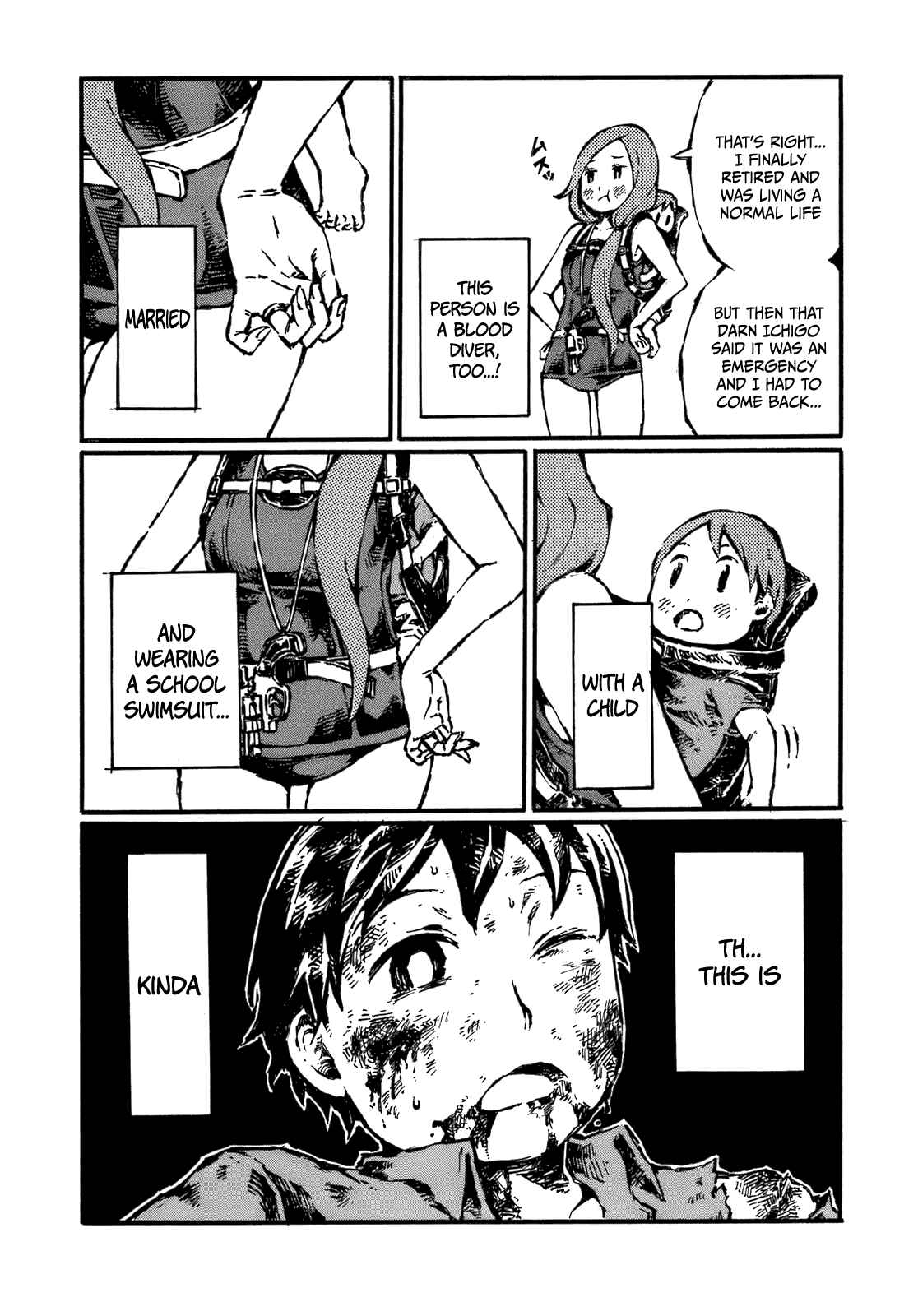 Page 6 Chapter 9 Blood Diver Ringo and the Fishbowl Man