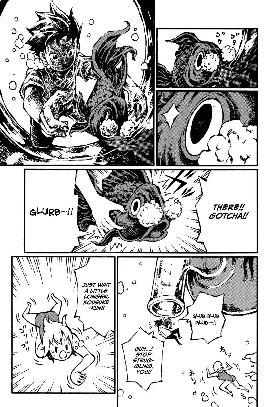 Page 17 Chapter 5 Blood Diver Ringo and the Fishbowl Man