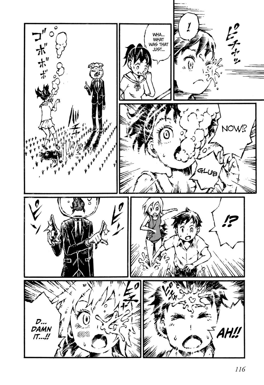 Page 4 Chapter 5 Blood Diver Ringo and the Fishbowl Man