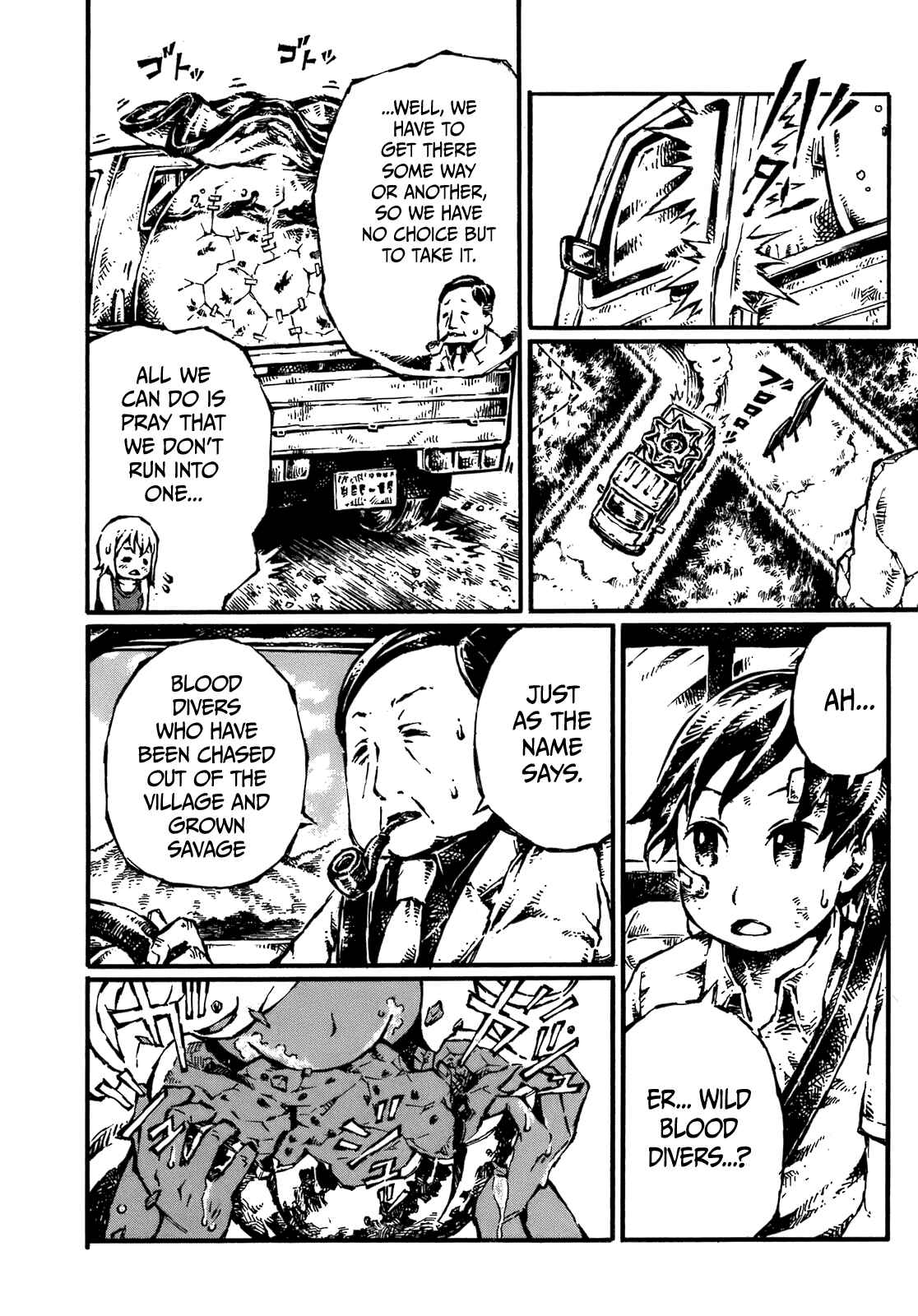 Page 6 Chapter 13 Blood Diver Ringo and the Fishbowl Man
