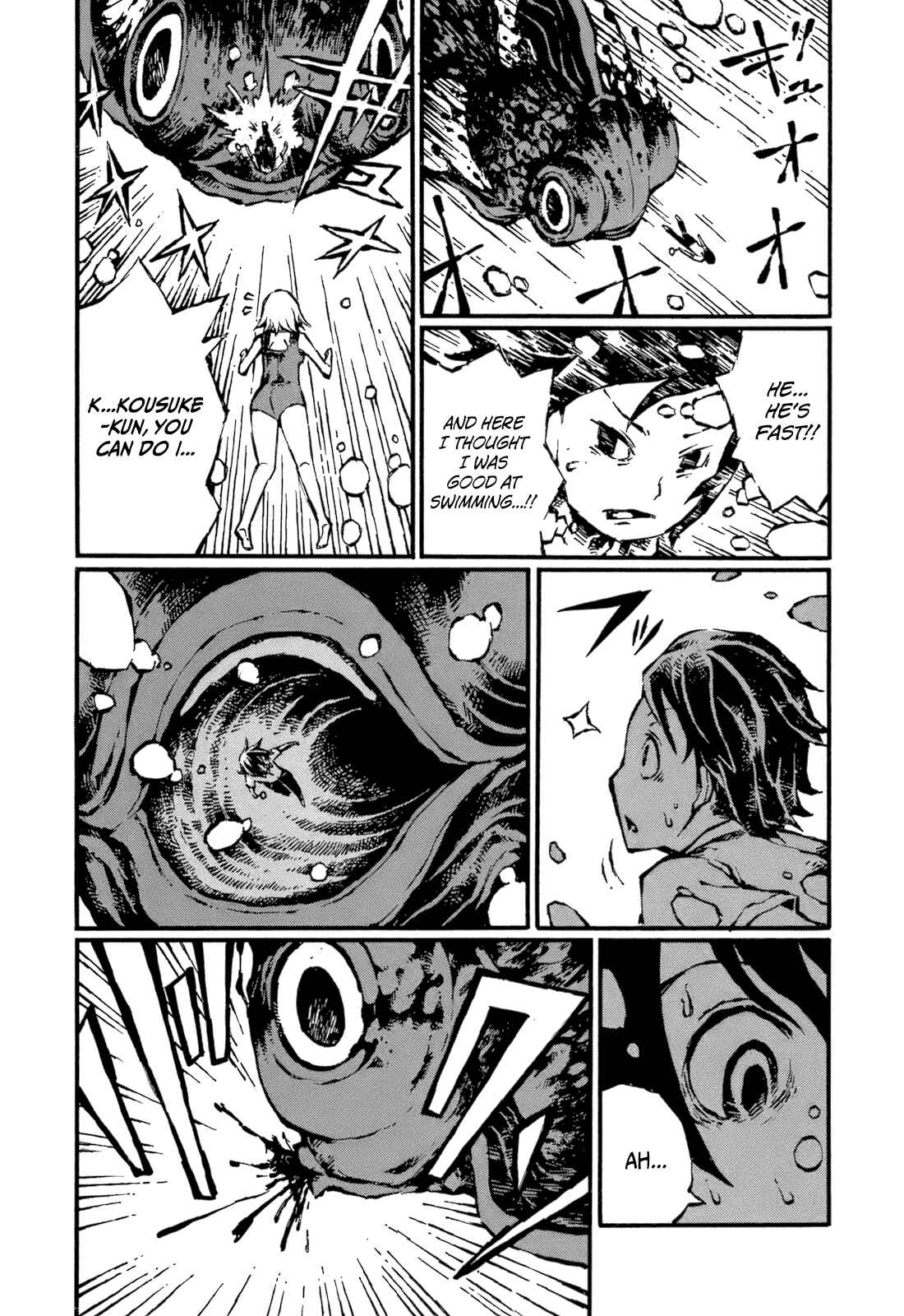 Page 16 Chapter 3 Blood Diver Ringo and the Fishbowl Man