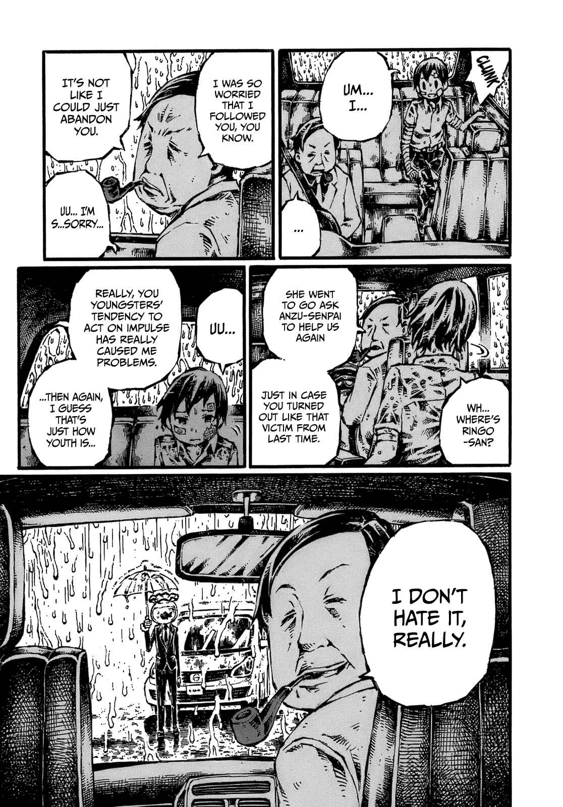 Page 9 Chapter 10 Blood Diver Ringo and the Fishbowl Man