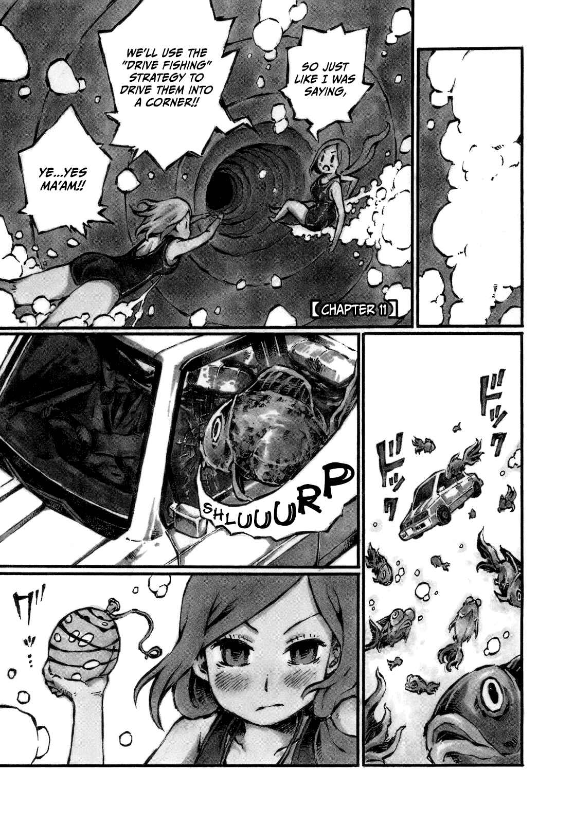 Page 1 Chapter 11 Blood Diver Ringo and the Fishbowl Man