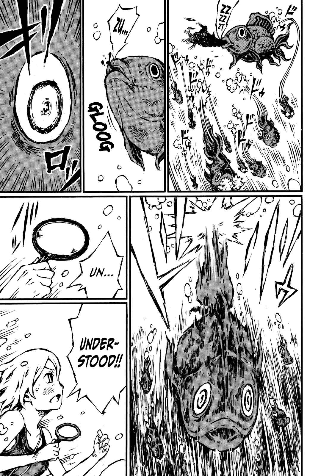Page 13 Chapter 11 Blood Diver Ringo and the Fishbowl Man