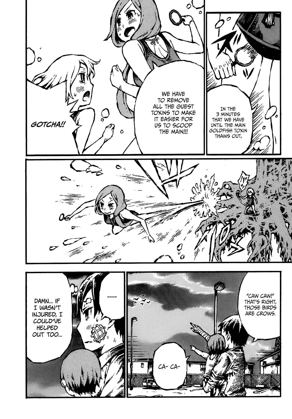 Page 4 Chapter 11 Blood Diver Ringo and the Fishbowl Man