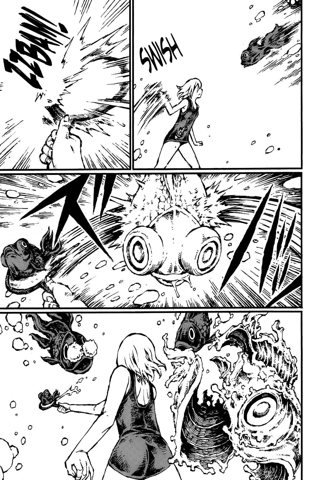 Page 7 Chapter 11 Blood Diver Ringo and the Fishbowl Man