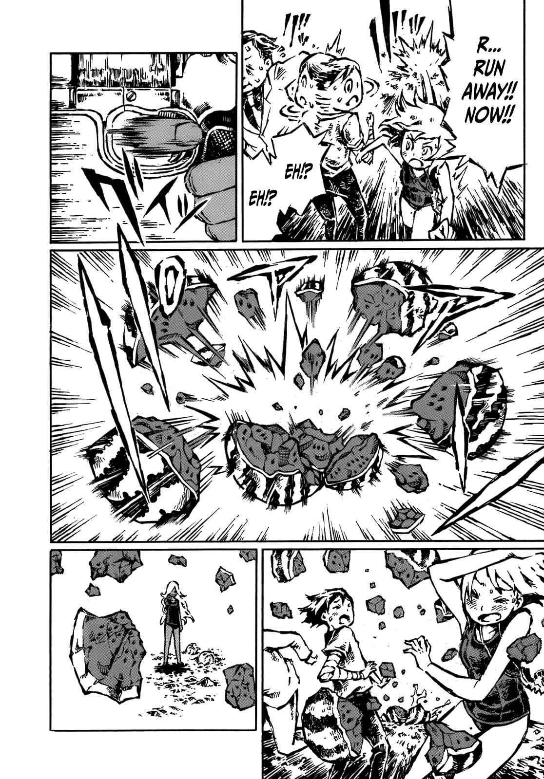 Page 4 Chapter 14 Blood Diver Ringo and the Fishbowl Man