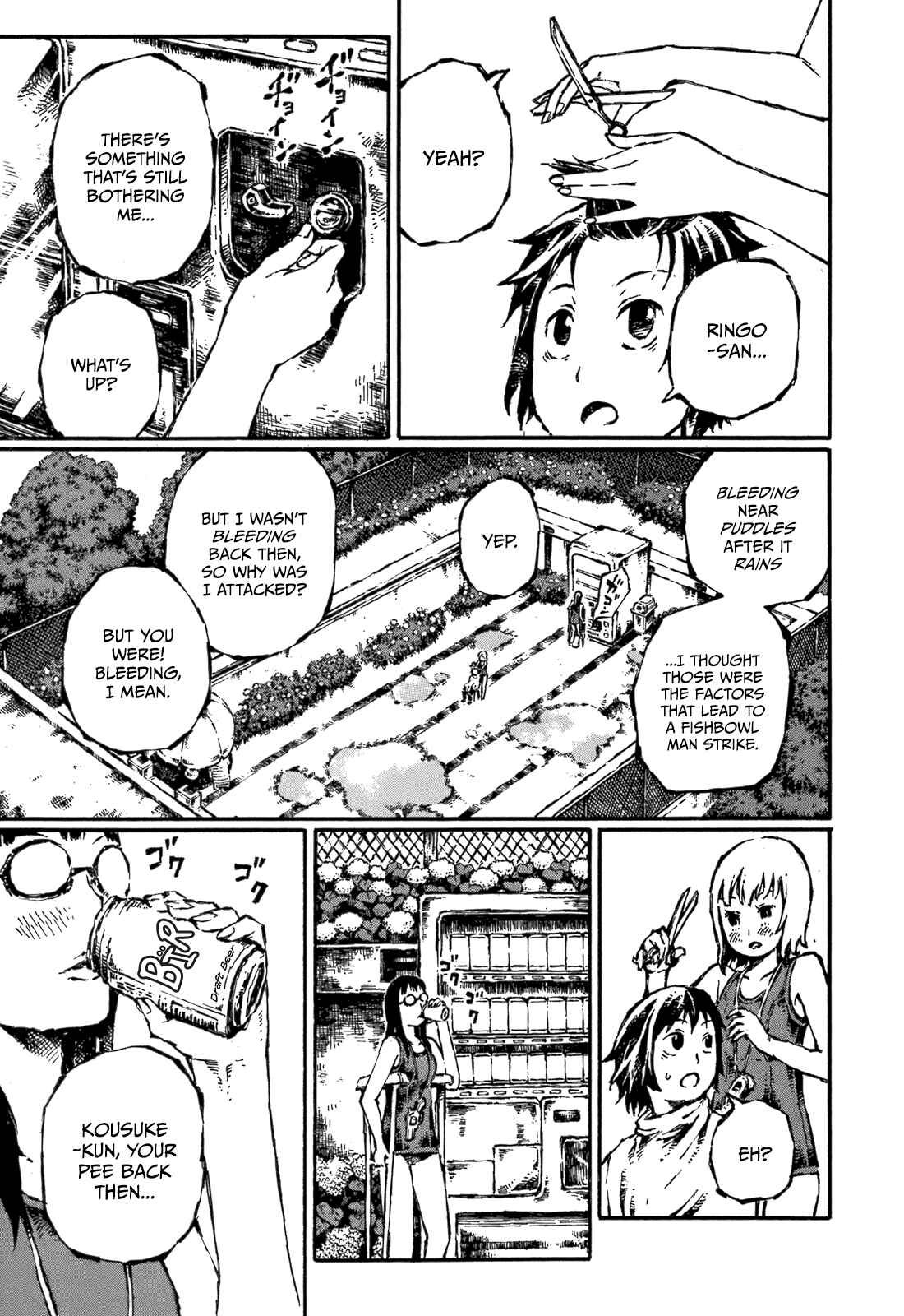 Page 3 Chapter 4 Blood Diver Ringo and the Fishbowl Man