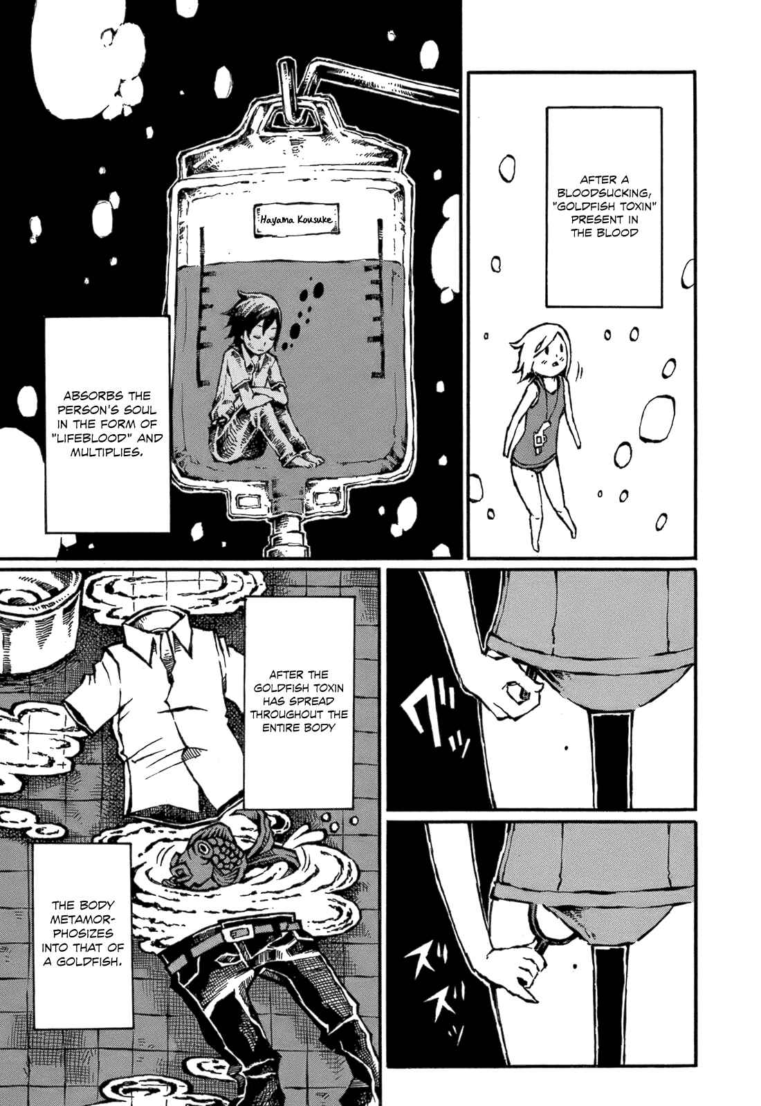 Page 13 Chapter 2 Blood Diver Ringo and the Fishbowl Man