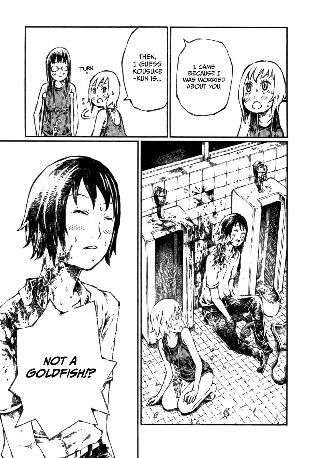 Page 25 Chapter 2 Blood Diver Ringo and the Fishbowl Man