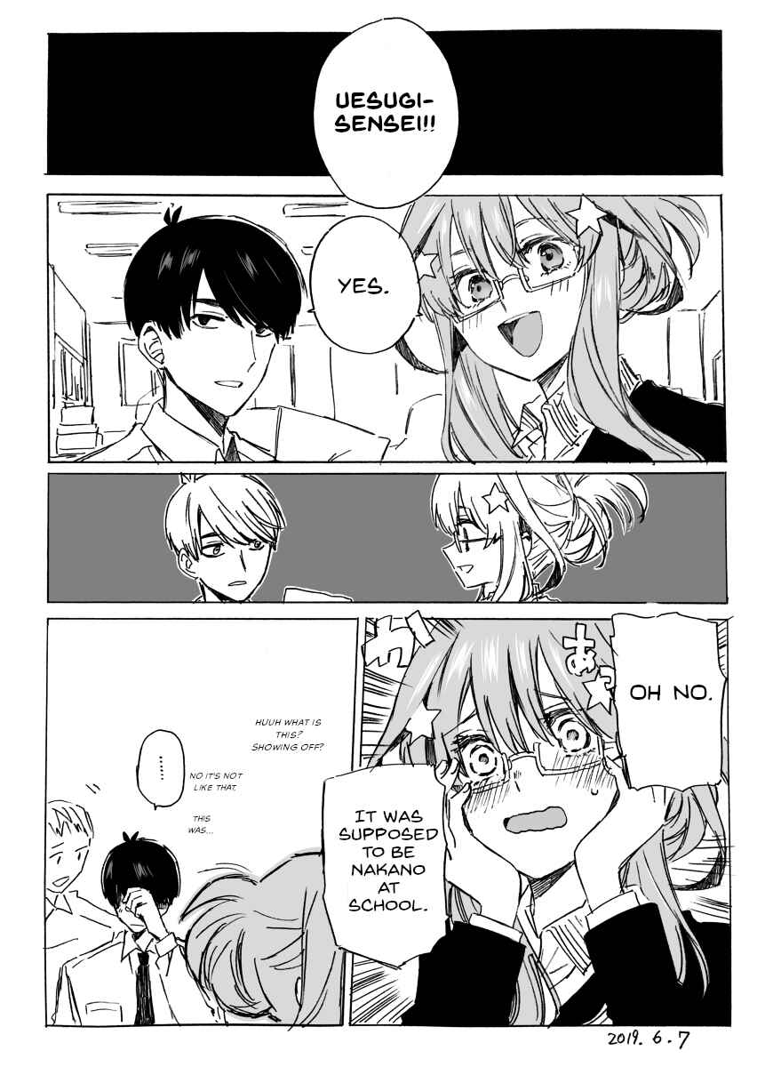 Page 1 Chapter 2 5Toubun no Hanayome - Edamames 5Toubun no Hanayome Collection (Doujinshi)