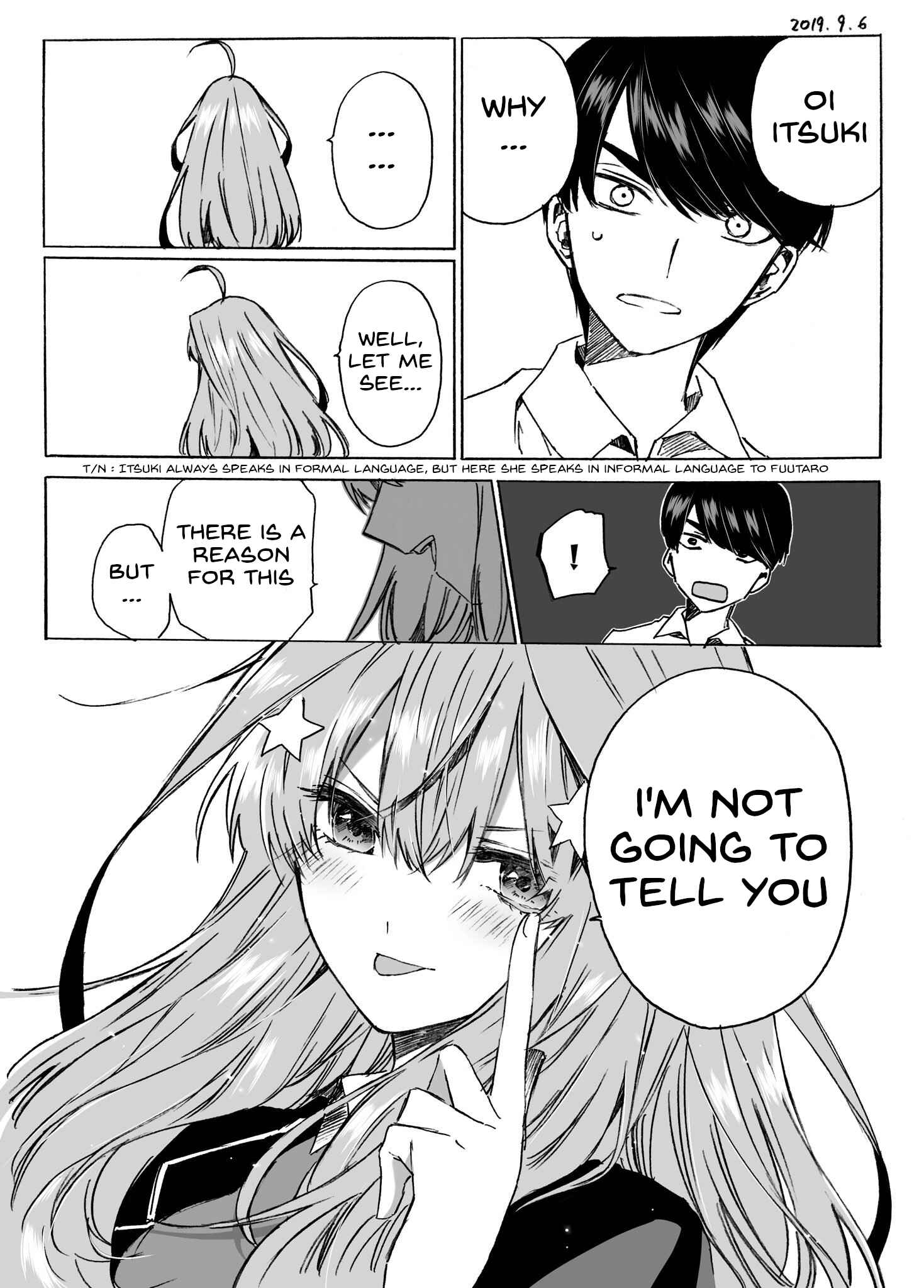 Page 1 Chapter 25 5Toubun no Hanayome - Edamames 5Toubun no Hanayome Collection (Doujinshi)