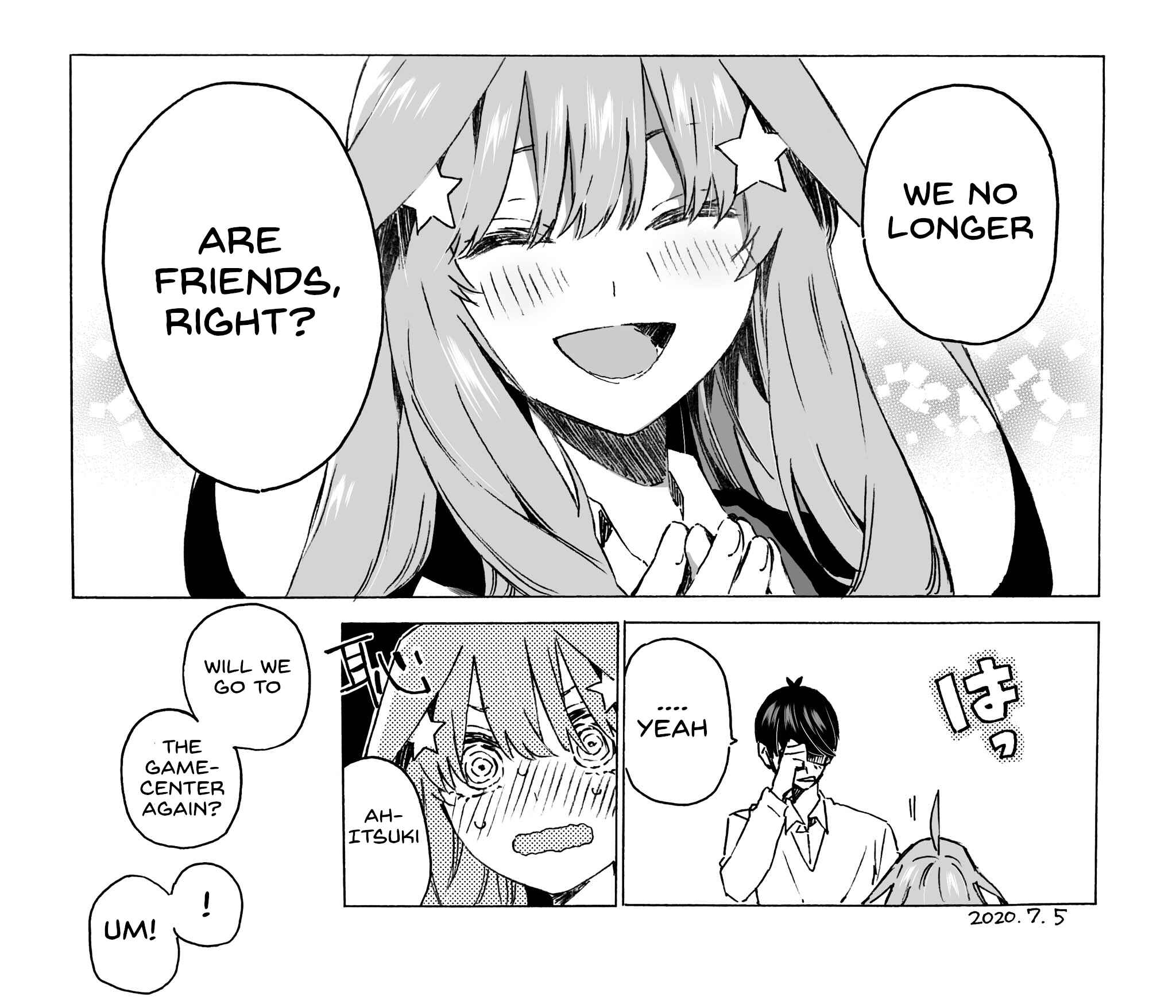 Page 2 Chapter 50 5Toubun no Hanayome - Edamames 5Toubun no Hanayome Collection (Doujinshi)