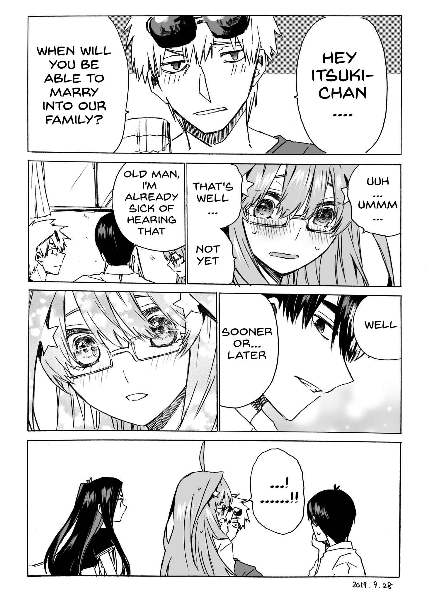 Page 2 Chapter 30 5Toubun no Hanayome - Edamames 5Toubun no Hanayome Collection (Doujinshi)