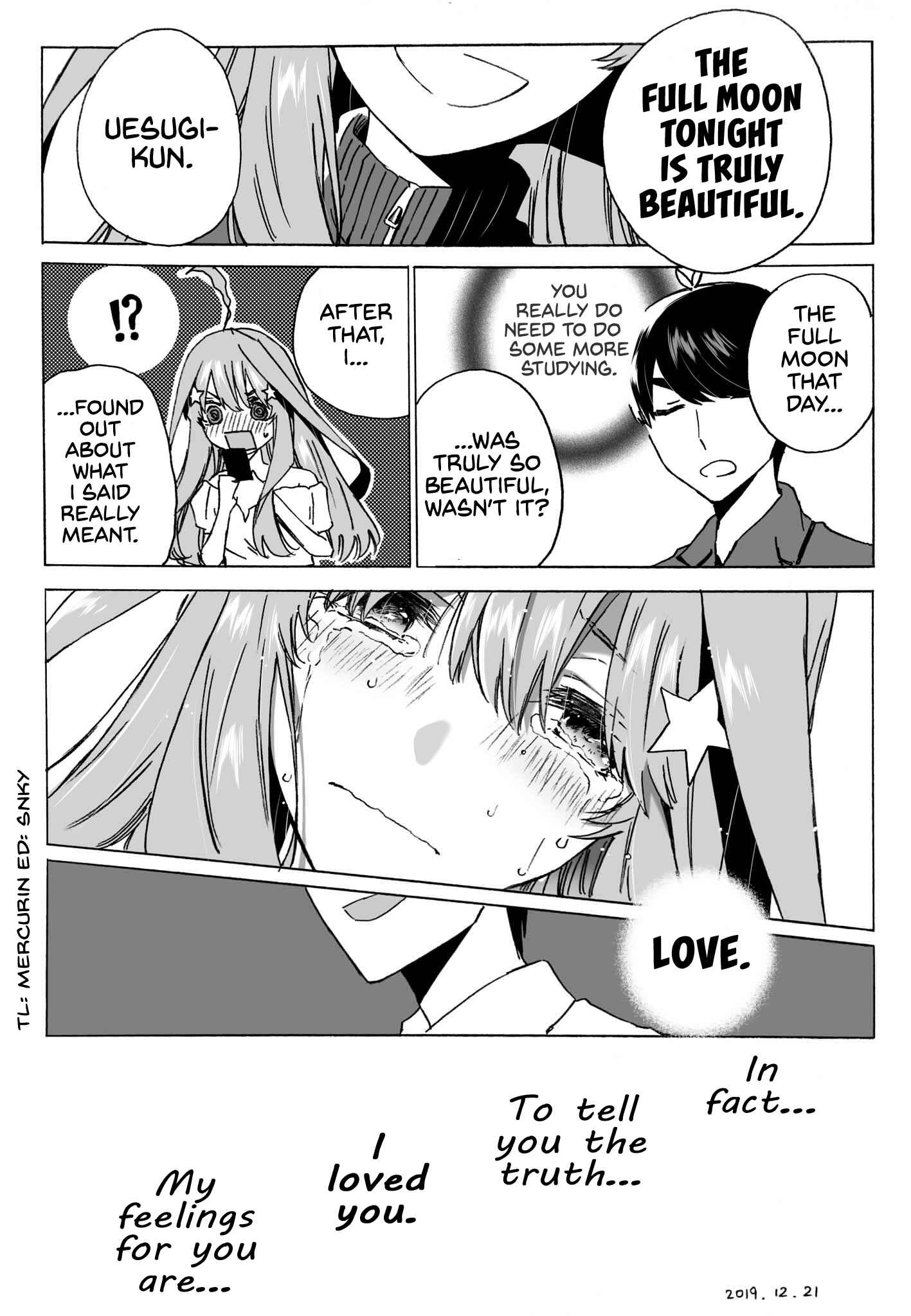 Page 4 Chapter 47 5Toubun no Hanayome - Edamames 5Toubun no Hanayome Collection (Doujinshi)