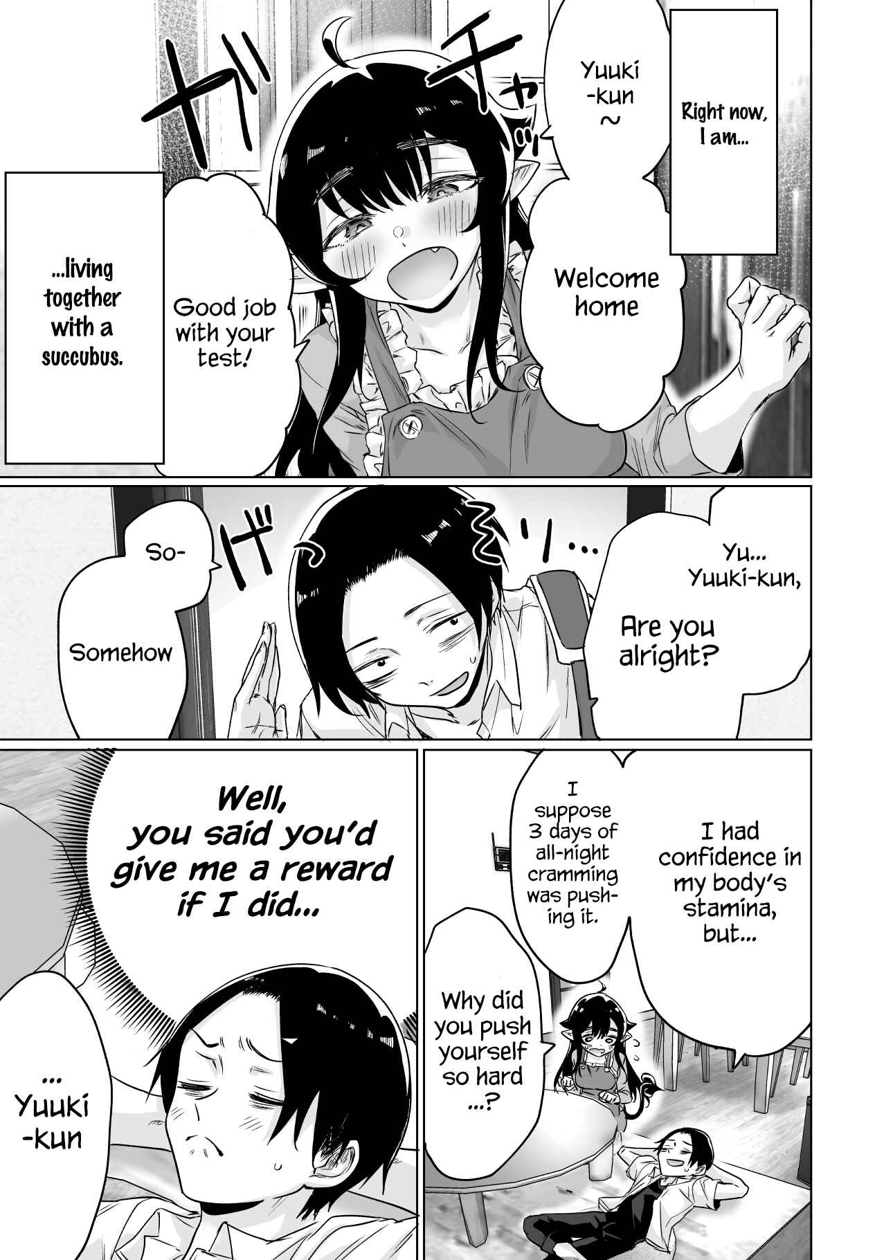Page 1 Chapter 10 Shuukatsu Shippai shita Succubus-san wo Hiroimashita