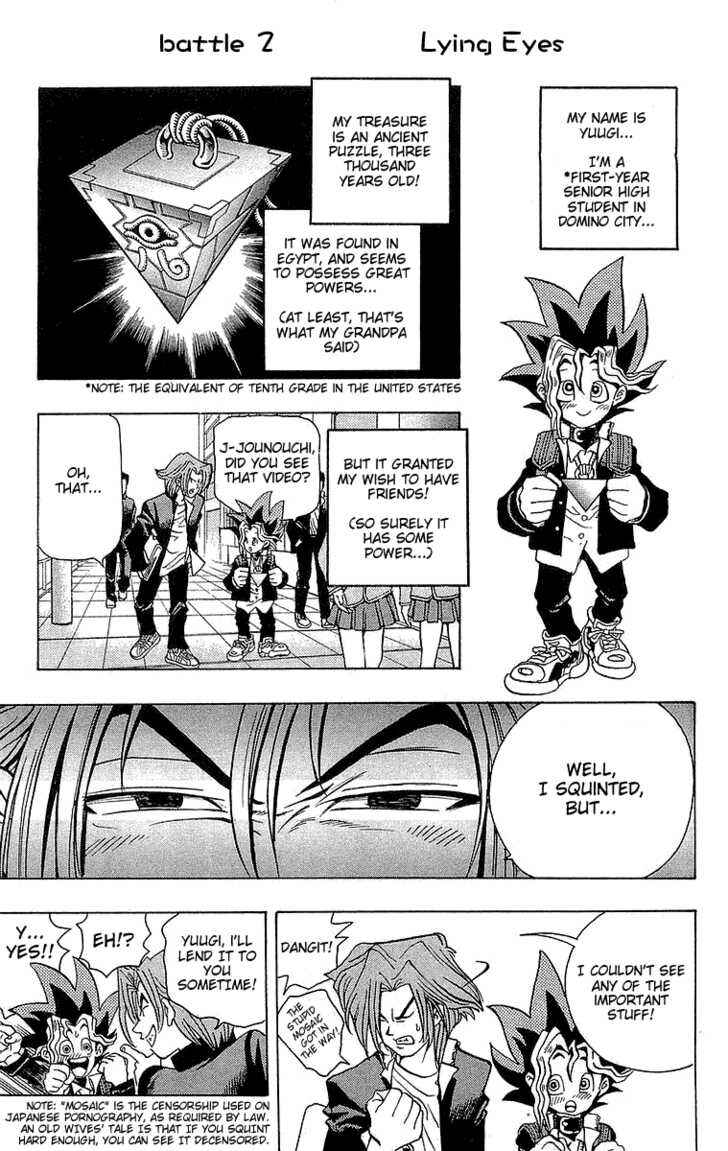 Page 2 Chapter 2 Yu-Gi-Oh!