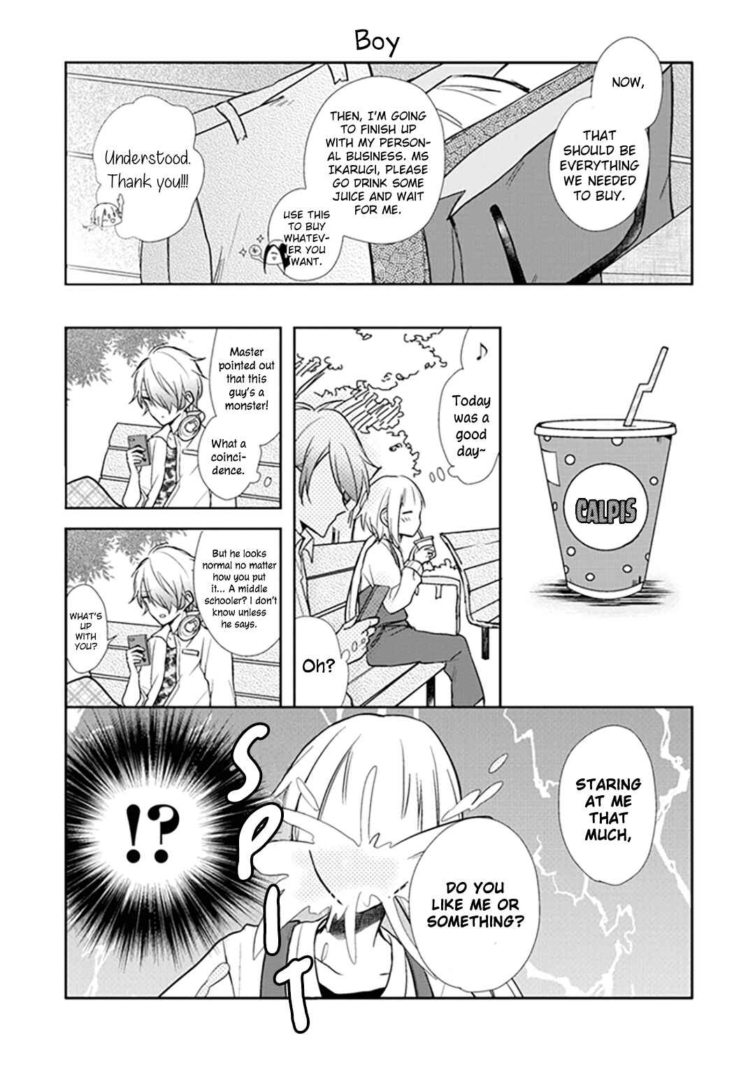 Page 9 Chapter 7 Dirt-Poor High-School Girl and the Gentlemanly Monster