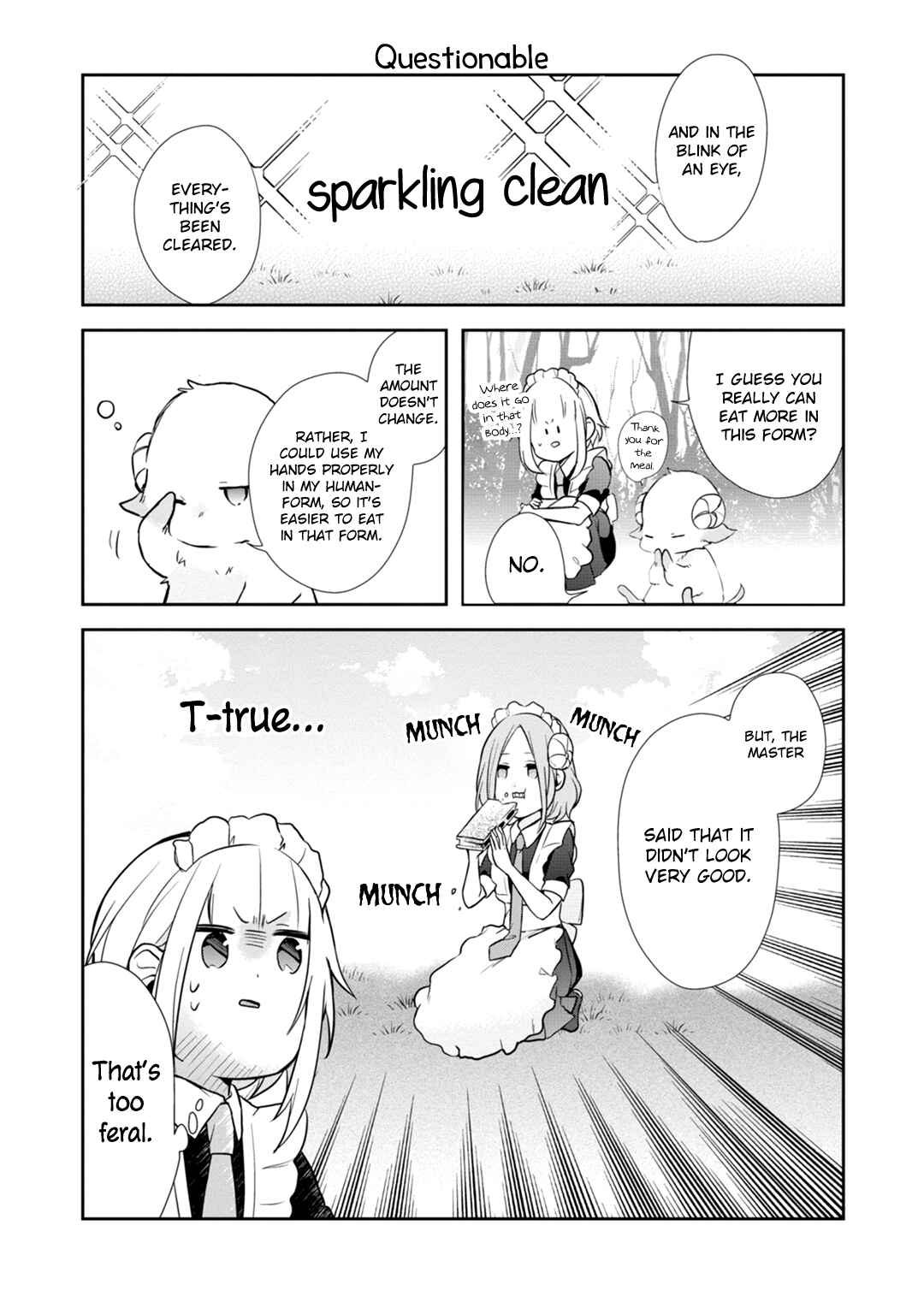 Page 10 Chapter 6 Dirt-Poor High-School Girl and the Gentlemanly Monster
