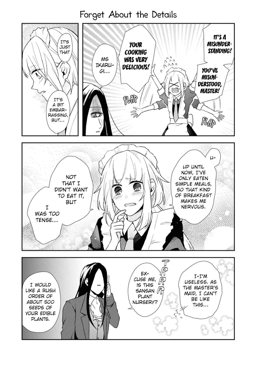 Page 13 Chapter 2 Dirt-Poor High-School Girl and the Gentlemanly Monster