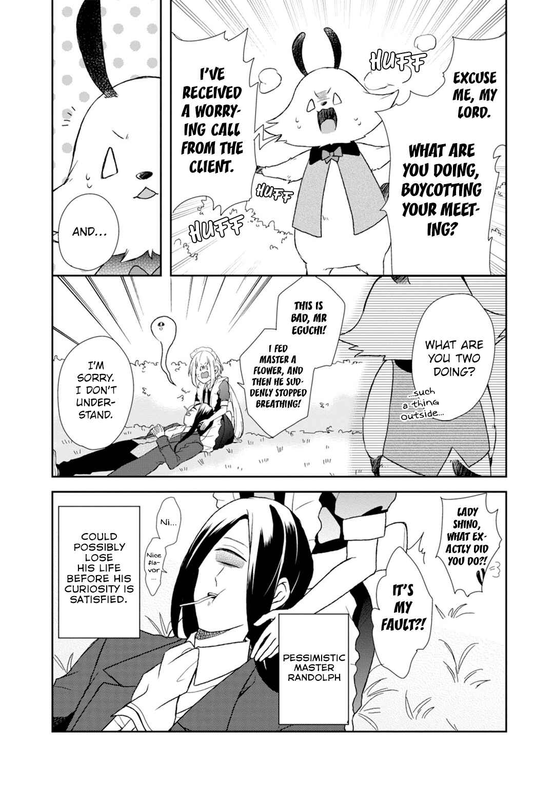 Page 16 Chapter 2 Dirt-Poor High-School Girl and the Gentlemanly Monster