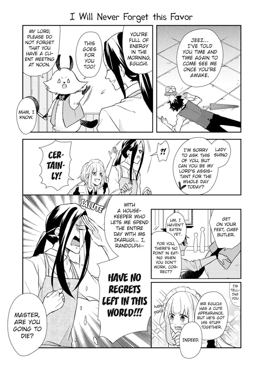 Page 8 Chapter 2 Dirt-Poor High-School Girl and the Gentlemanly Monster