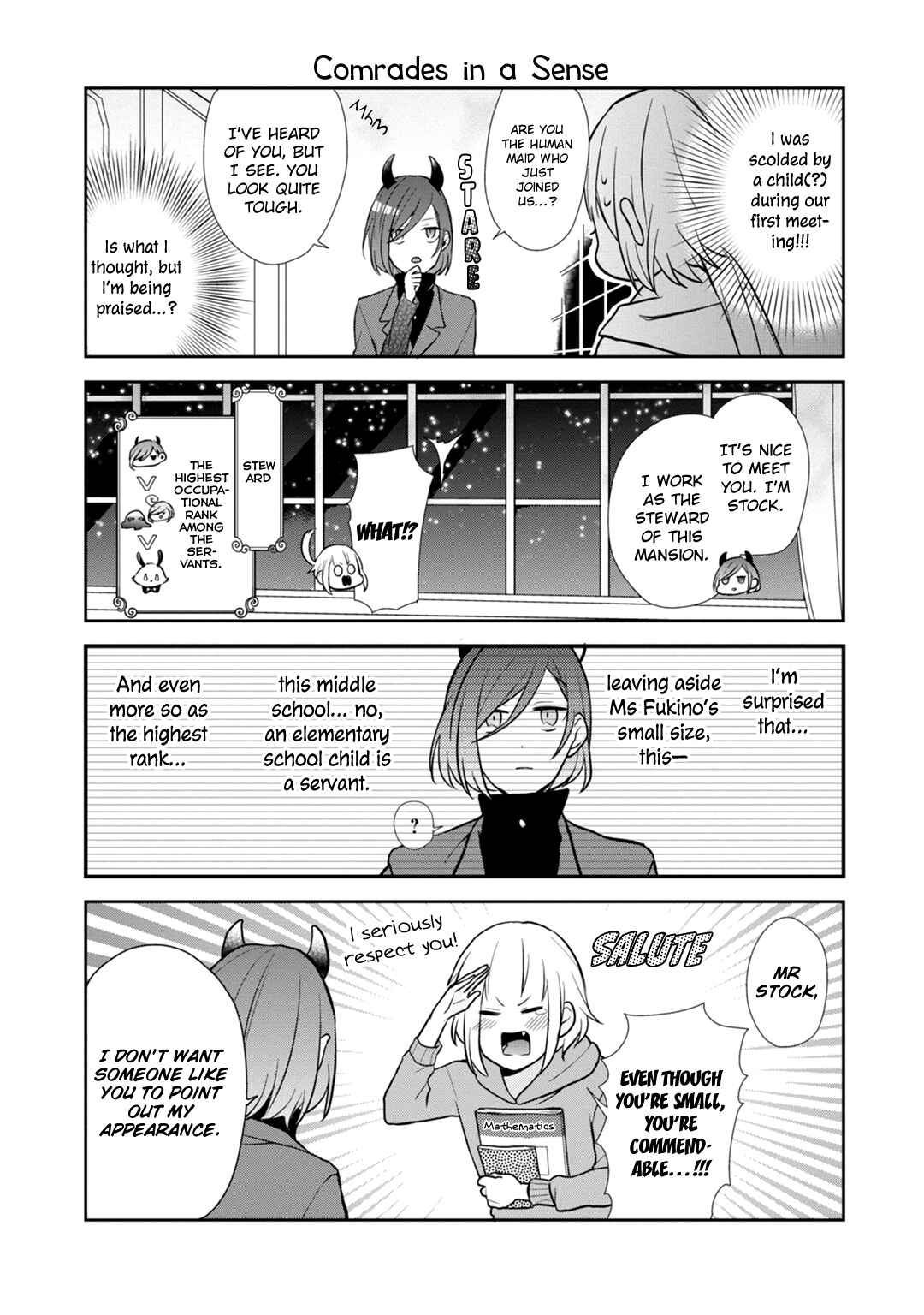 Page 10 Chapter 5 Dirt-Poor High-School Girl and the Gentlemanly Monster