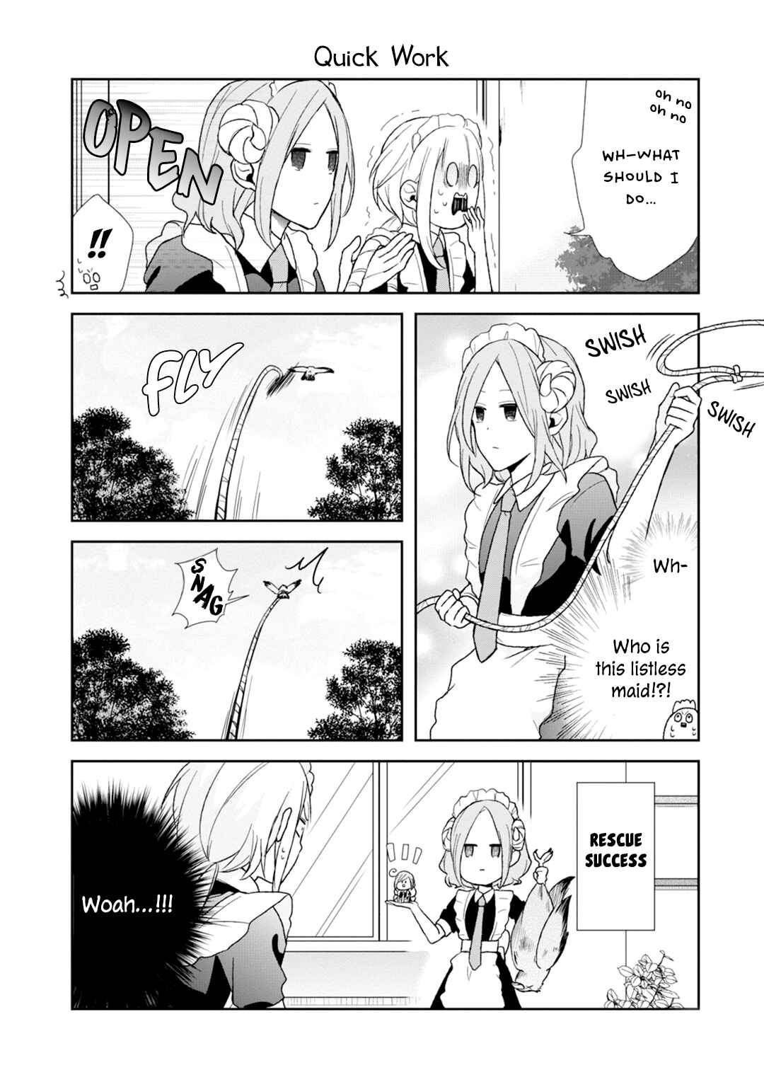 Page 12 Chapter 4 Dirt-Poor High-School Girl and the Gentlemanly Monster
