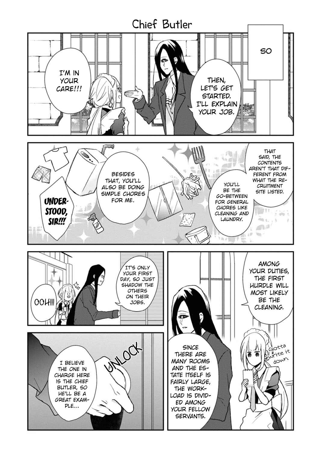Page 15 Chapter 1 Dirt-Poor High-School Girl and the Gentlemanly Monster