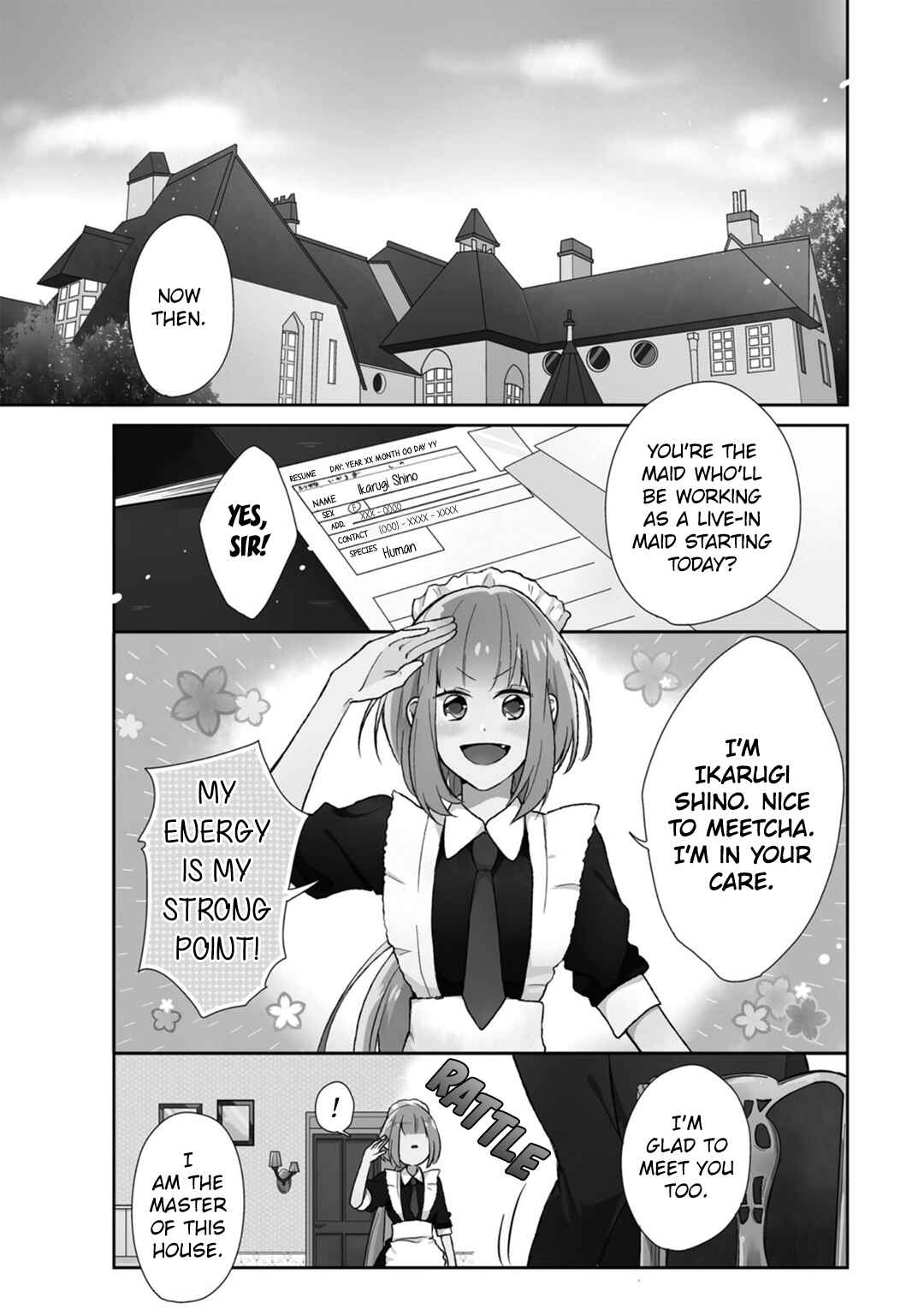 Page 5 Chapter 1 Dirt-Poor High-School Girl and the Gentlemanly Monster