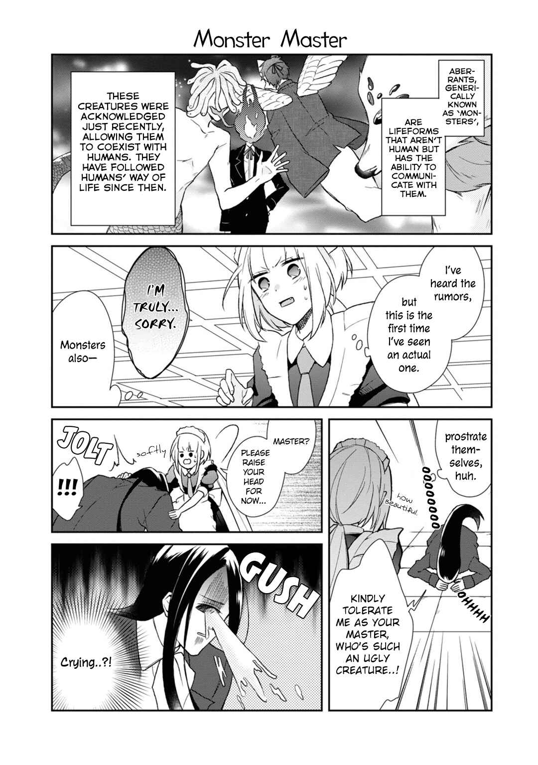 Page 8 Chapter 1 Dirt-Poor High-School Girl and the Gentlemanly Monster