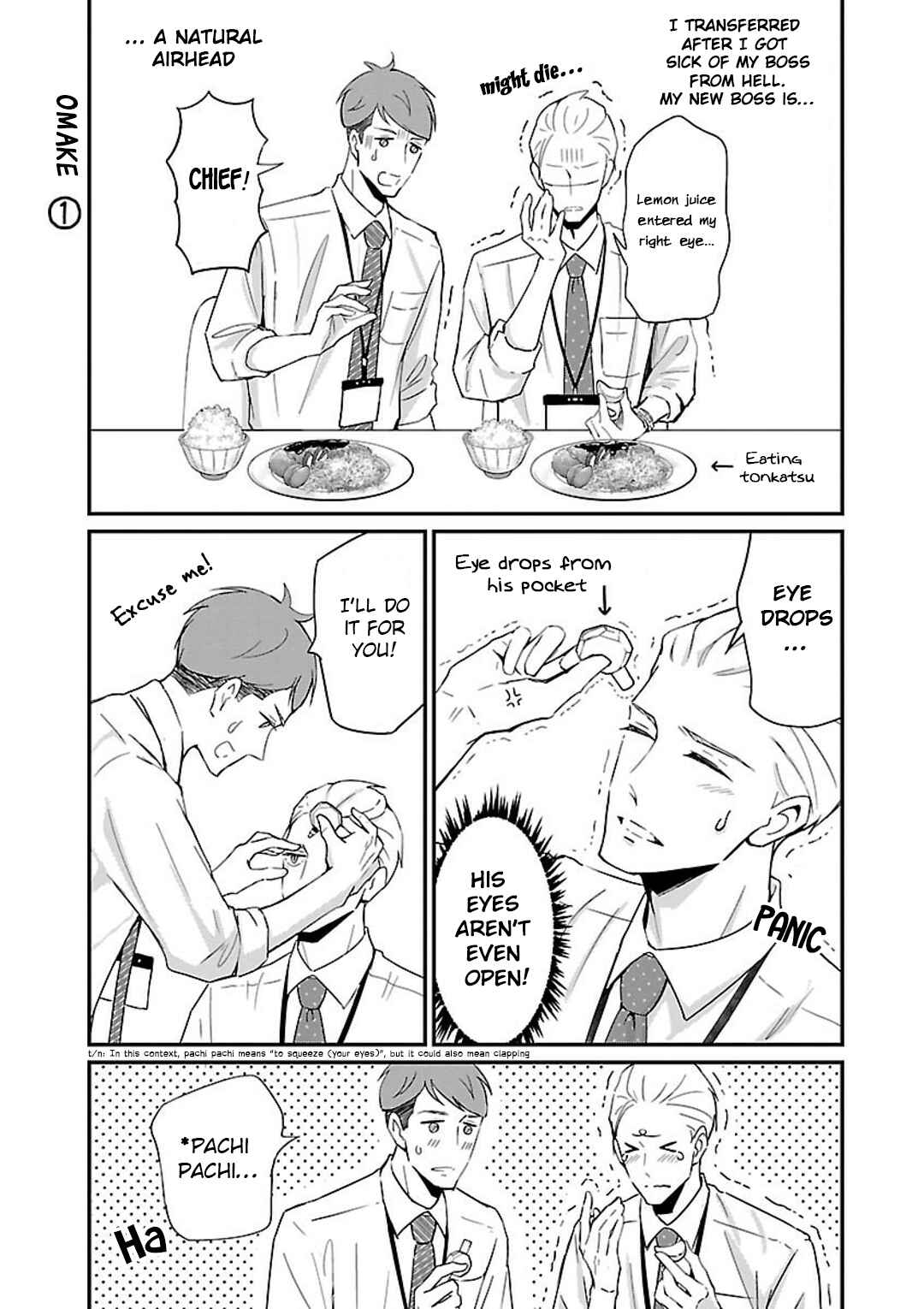 Page 8 Chapter 2 Atarashii Joushi wa Dotennen
