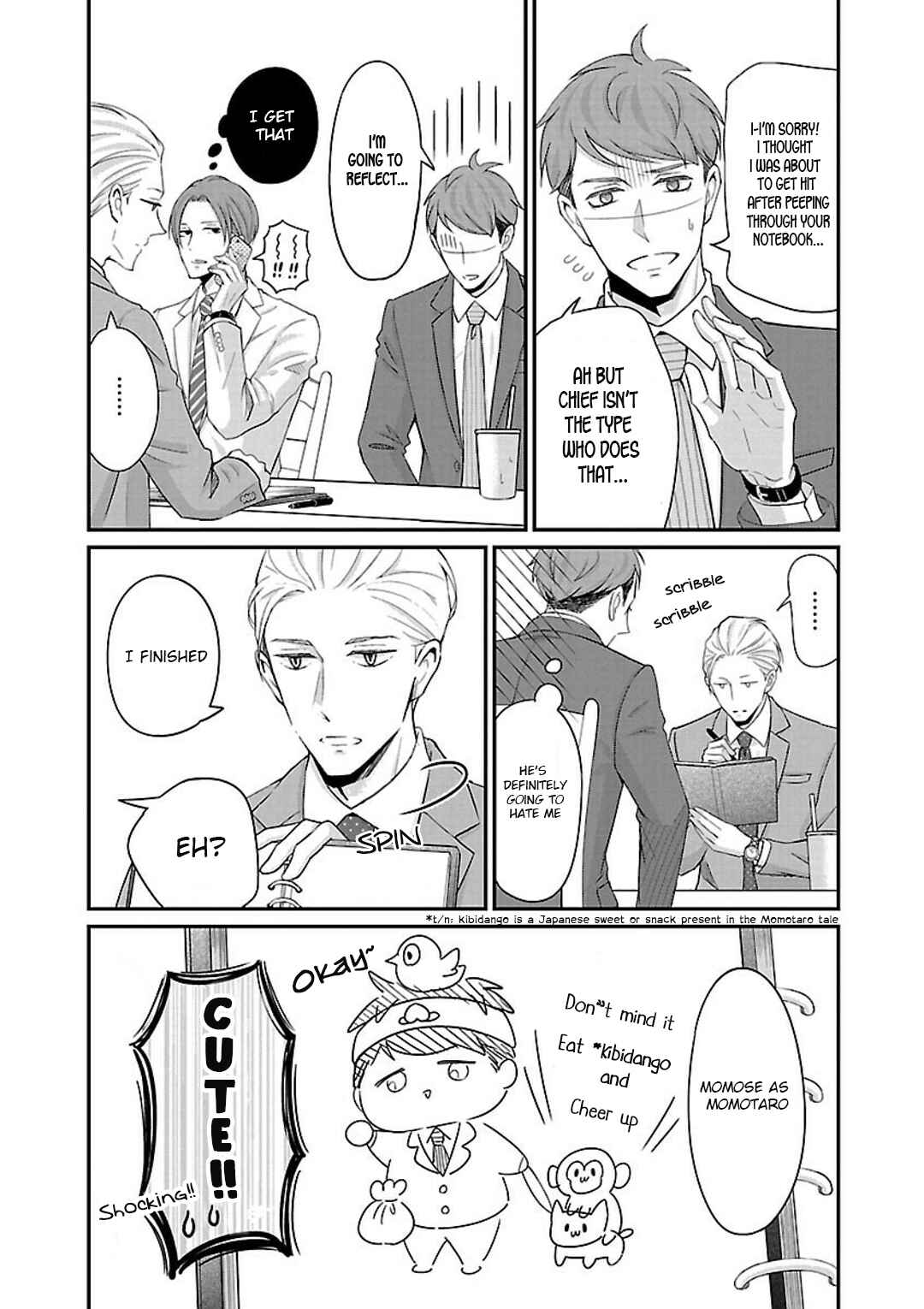 Page 4 Chapter 4 Atarashii Joushi wa Dotennen