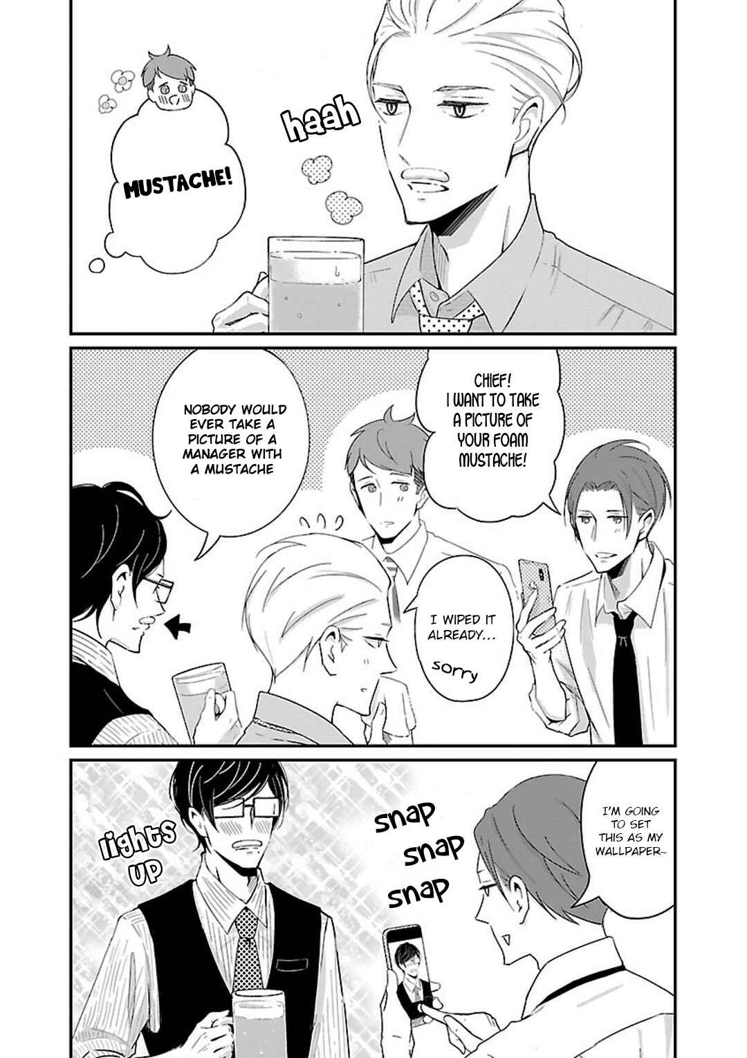Page 8 Chapter 9.2 Atarashii Joushi wa Dotennen