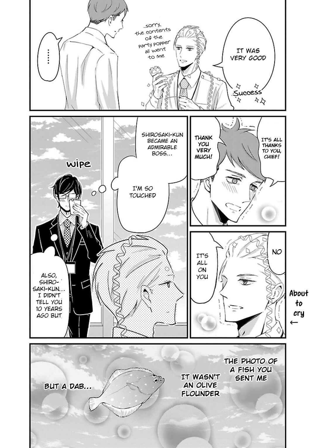 Page 12 Chapter 9.1 Atarashii Joushi wa Dotennen