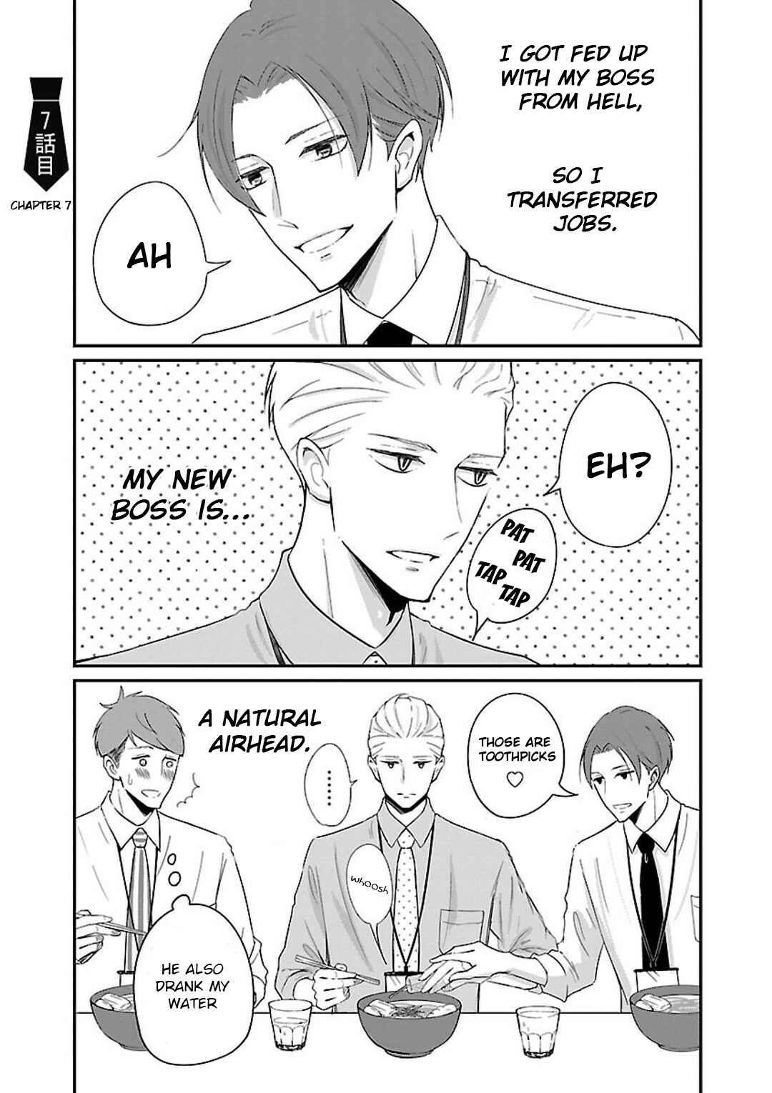 Page 3 Chapter 7 Atarashii Joushi wa Dotennen