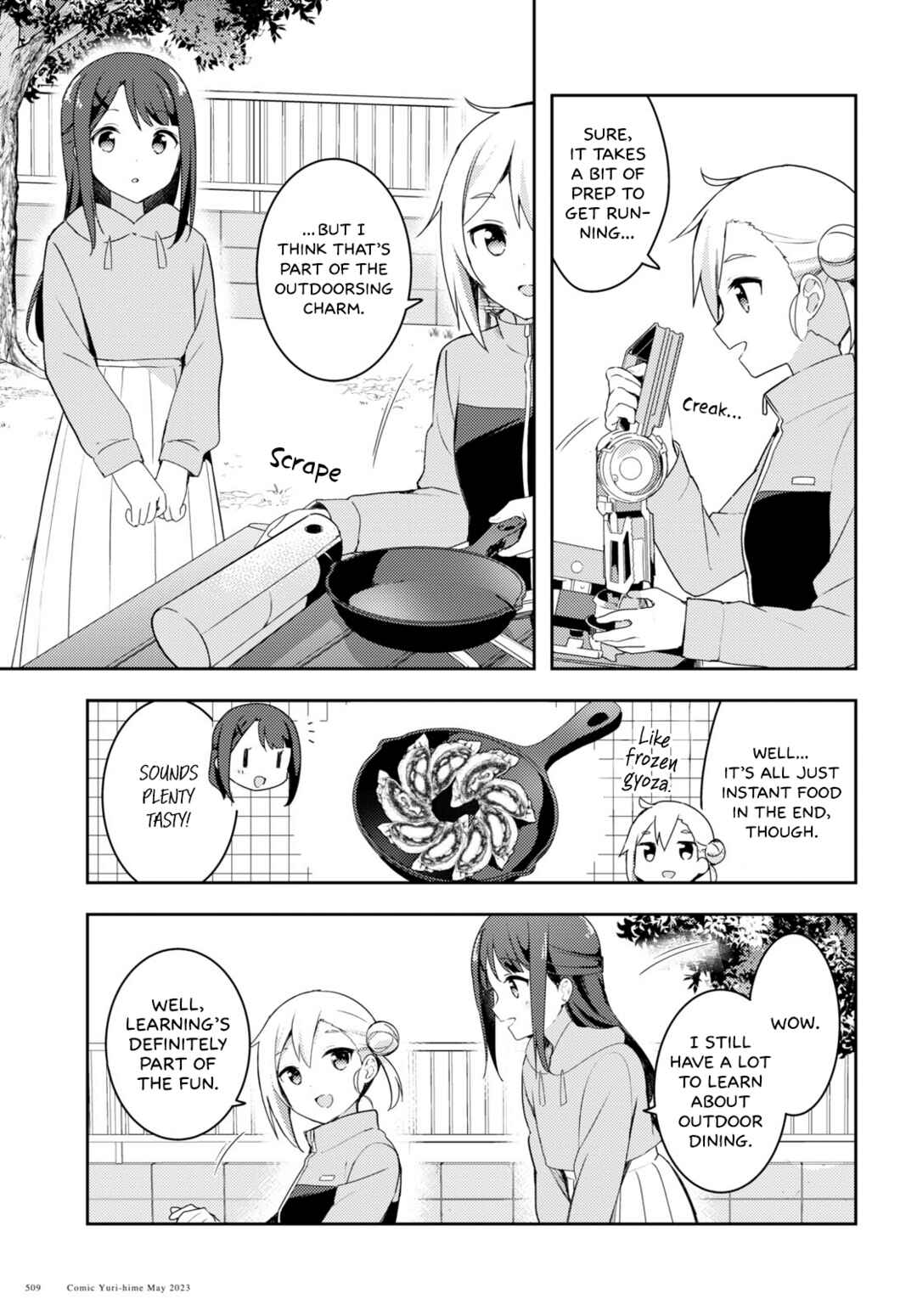 Page 9 Chapter 4 Osoto Gohan wo Goisshoni