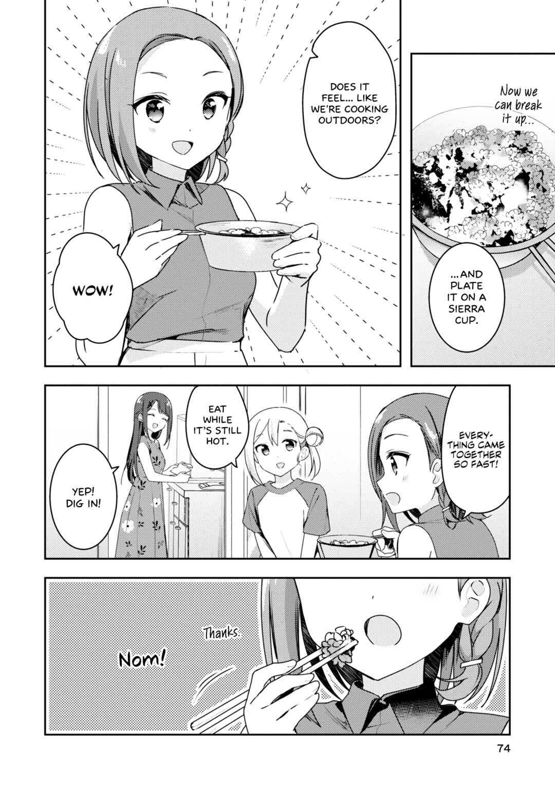 Page 10 Chapter 9 Osoto Gohan wo Goisshoni