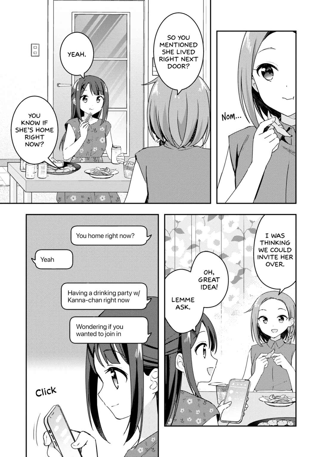 Page 3 Chapter 9 Osoto Gohan wo Goisshoni