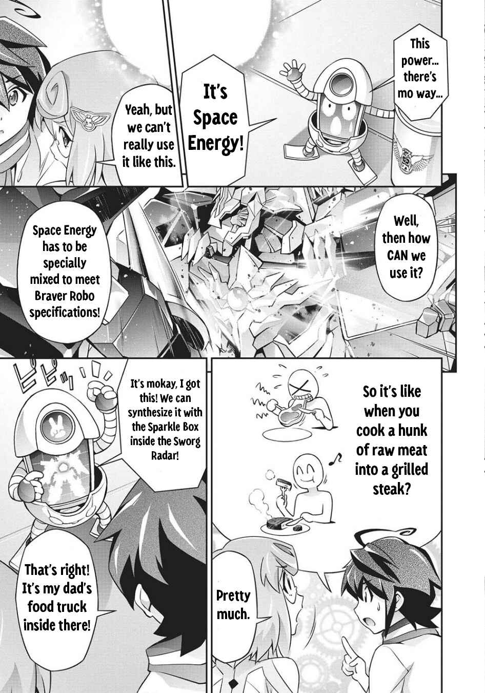 Page 9 Chapter 3 Brave Universe Sworgrader
