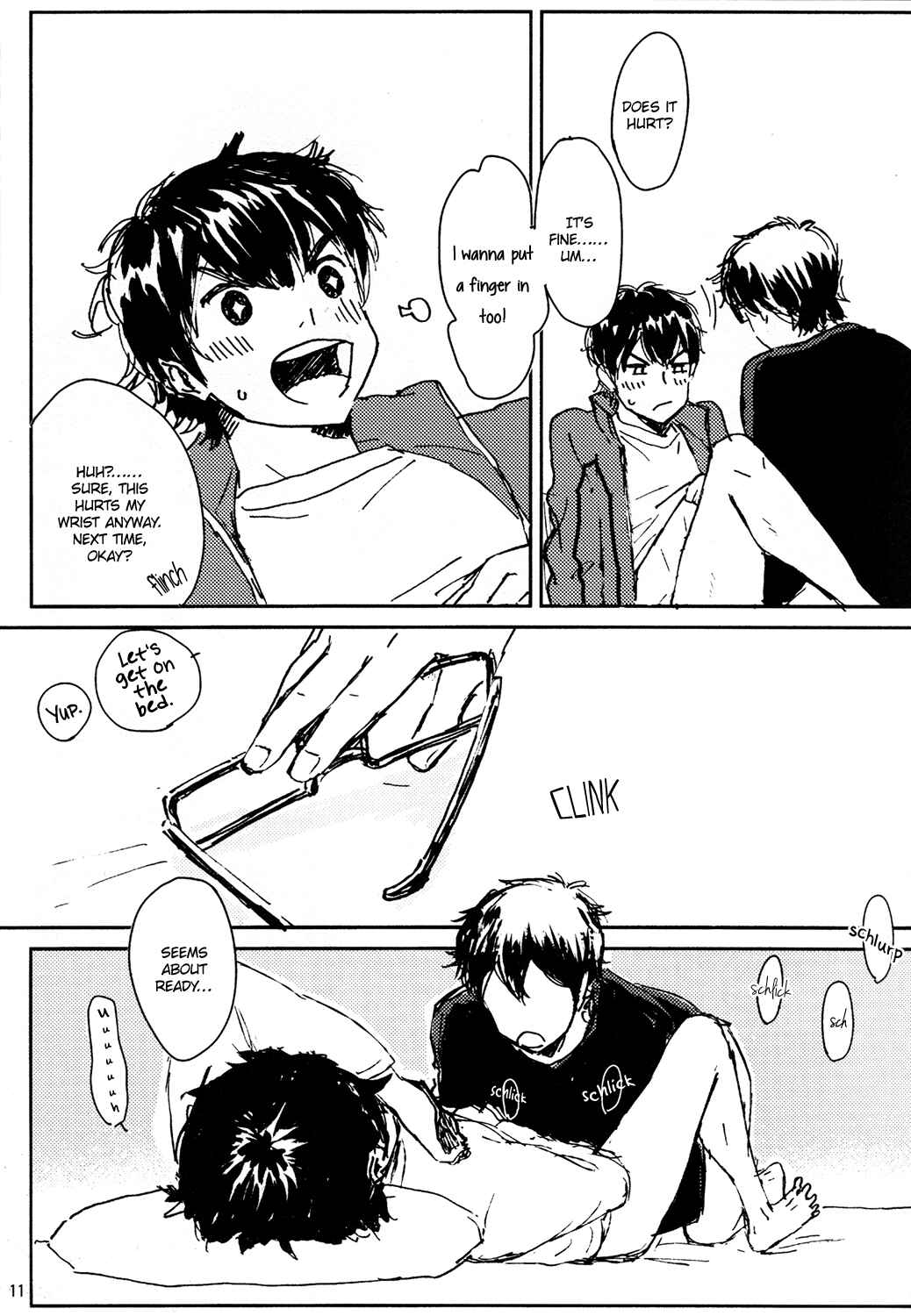 Page 12 Chapter Unknown_7c7c Diamond no Ace - The Day Before New Years Eve (Doujinshi)