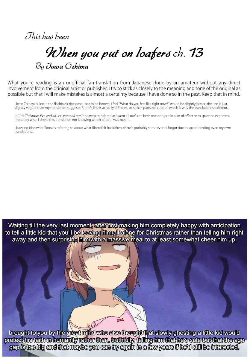 Page 37 Chapter 13 When You put on Loafers