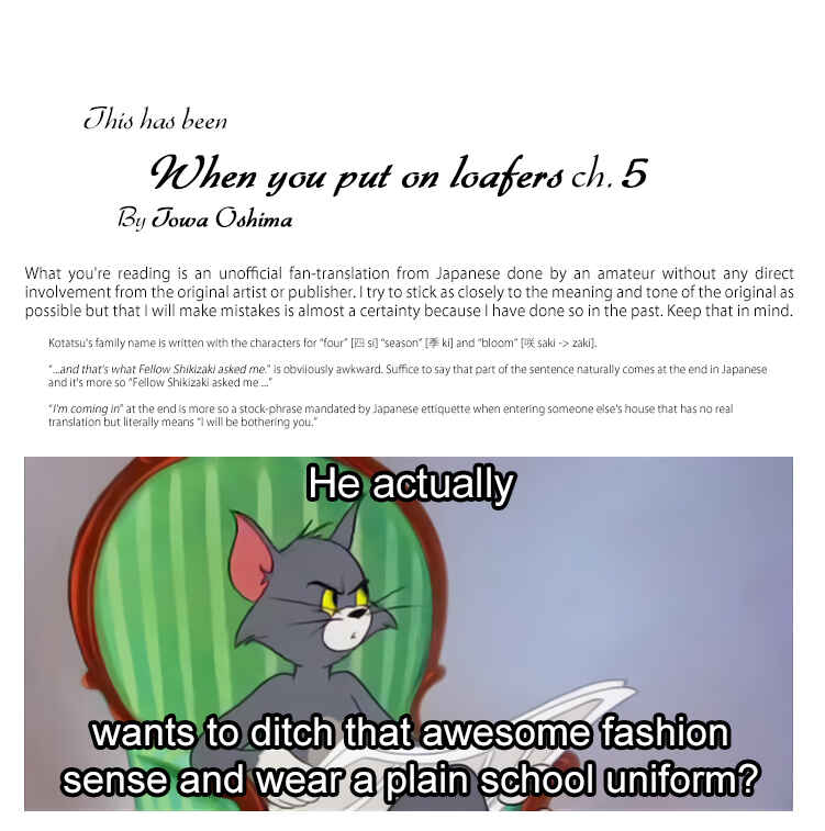 Page 37 Chapter 5 When You put on Loafers