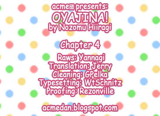 Page 1 Chapter 4 Oyajina!