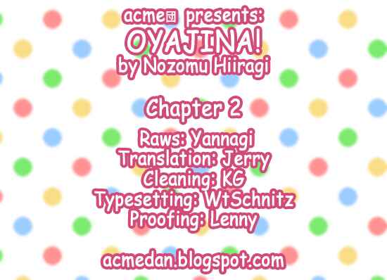 Page 1 Chapter 2 Oyajina!