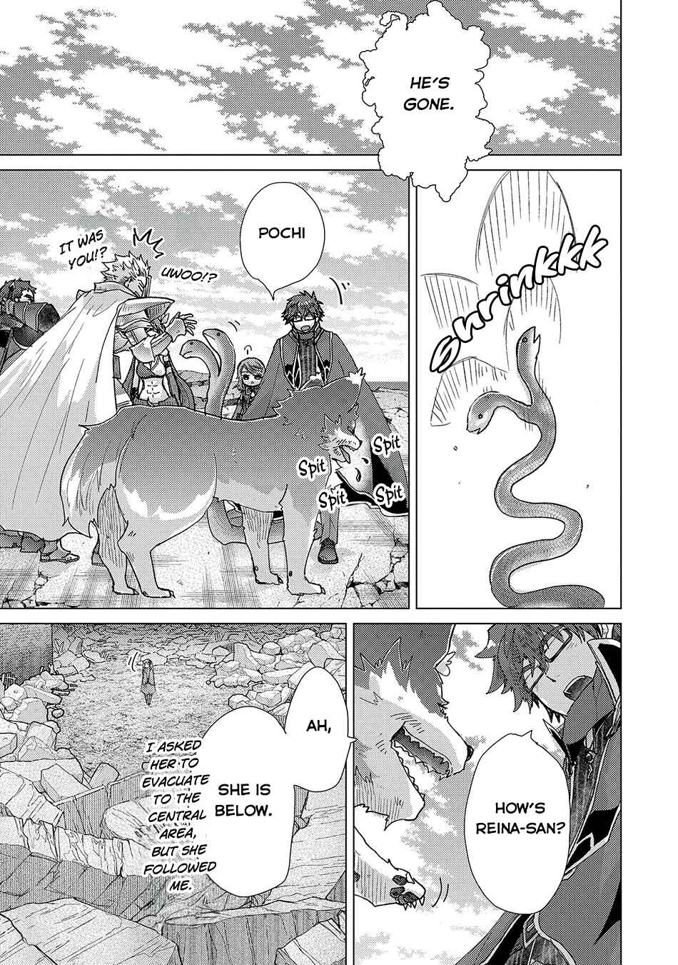 Page 13 Chapter 59 Yuukyuu no Gusha Asley no, Kenja no Susume - to, Pochi no Daibouken